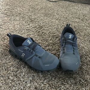 On cloud water proof blue tennis